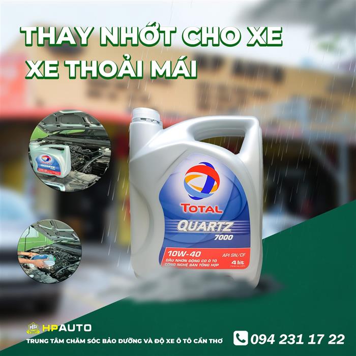 Thay nhớt ô tô