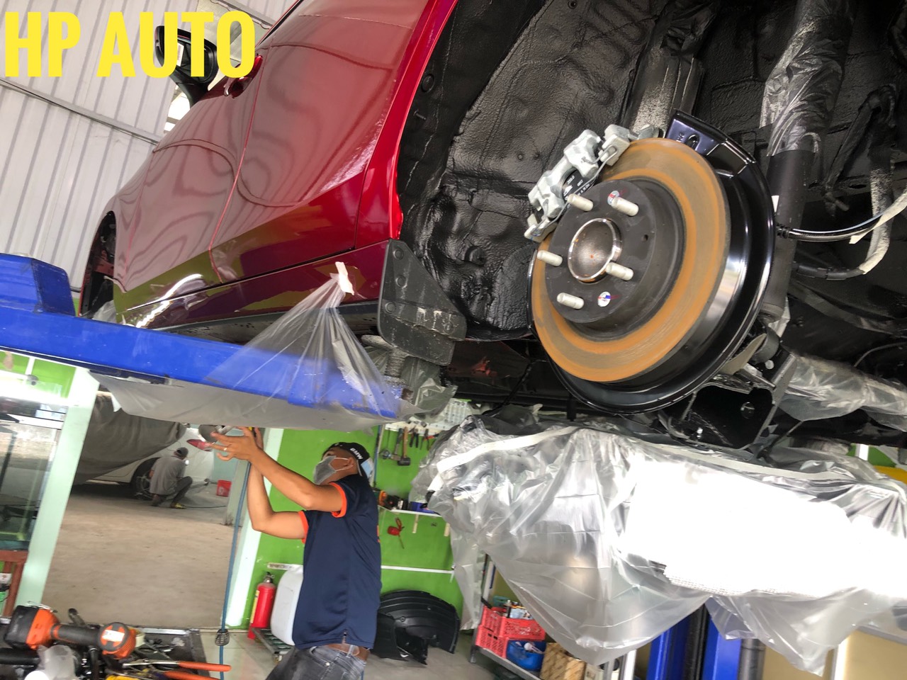 tác dụng sơn phủ gầm