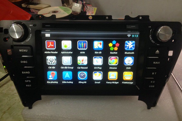 đầu dvd android