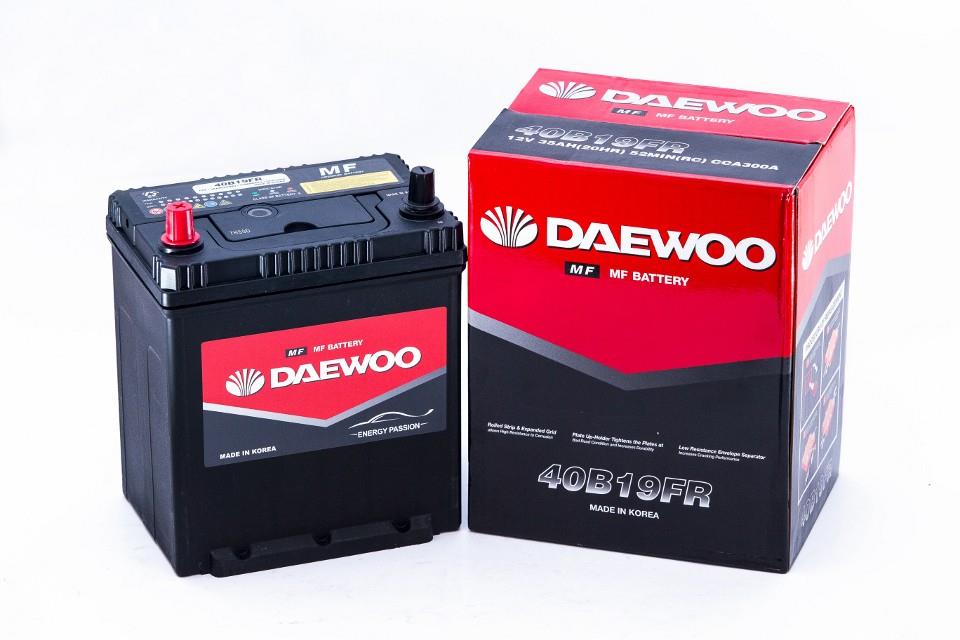 Bình Acquy ô tô Daewoo