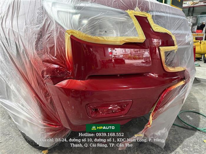 Sơn phục hồi trầy xước bán tải Navara