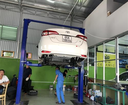 Phủ gầm chống sét và chống ồn ôtô