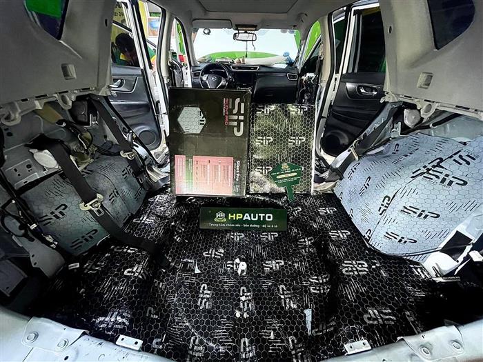 Dán cách âm SIP Nga xe Nissan X-Trail