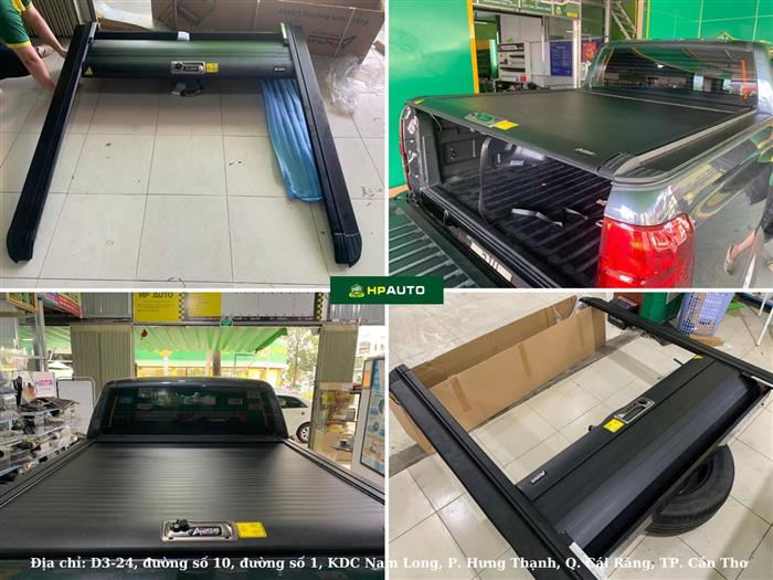 Lắp thùng cuộn cơ xe Triton