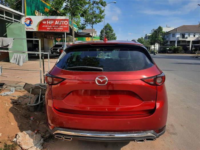 Đồng sơn Mazda CX5 màu sơn khó xữ lý nhất